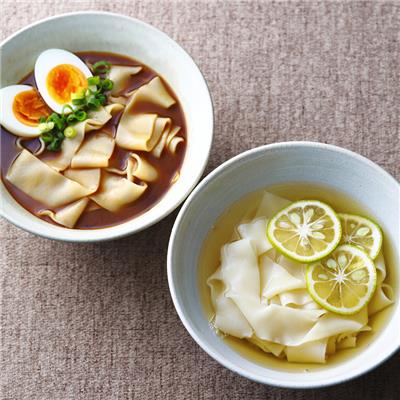 『星が丘製麺所』の<br>冷凍きしめんとつゆ9食セット