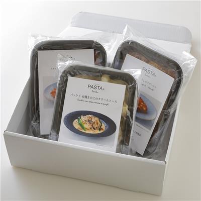 『PASTA＋（パスタピュ）』の<br>PASTA＋工房直送 無添加生パスタセット（3種）