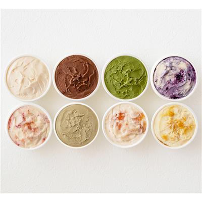 『田田田堂』の<br>お米のジェラート全8種セット