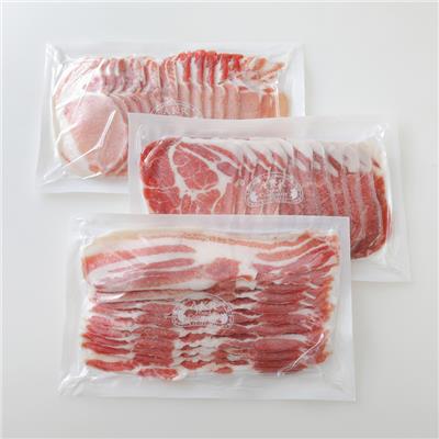 『AKR Food Company』の<br> かごしま黒豚さつま スライス食べ比べセット