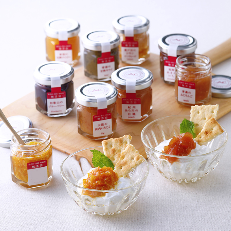 アトリエコンフィチュール』の食べきりサイズの小瓶9本セットの通販