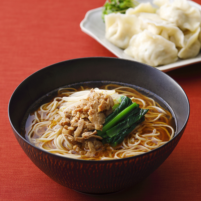 楽仙樓』の黒酢麺と水餃子セットの通販 |あまからセレクション