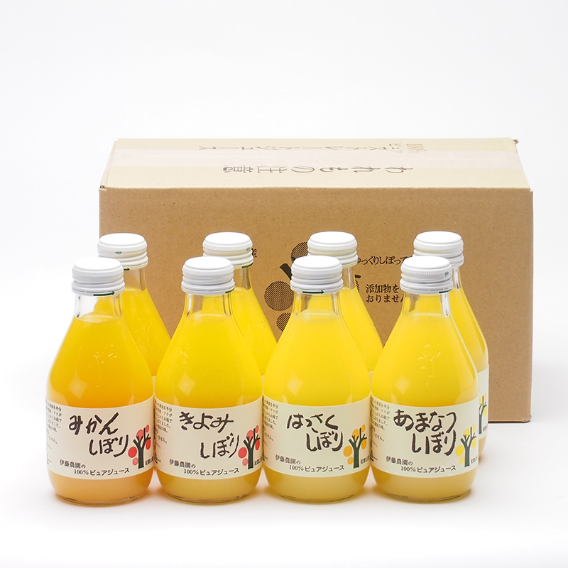 伊藤農園』の100％ピュアジュース8本セットの通販 |あまからセレクション