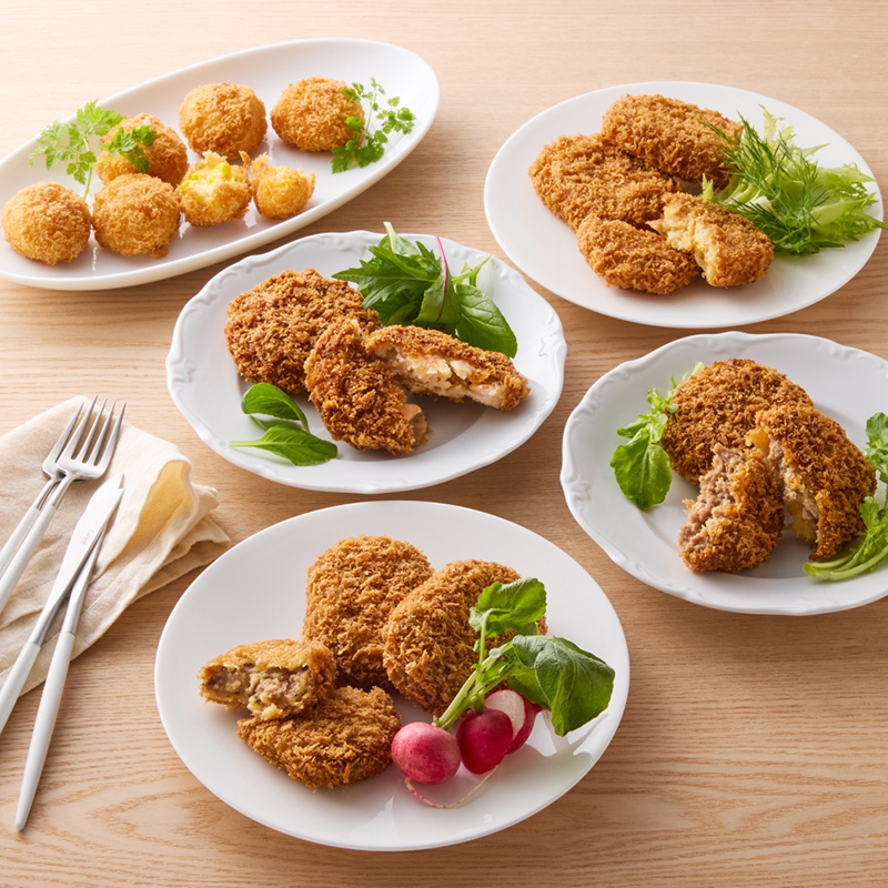 『神戸コロッケ』の <br>神戸コロッケ 食べ比べを愉しむセット