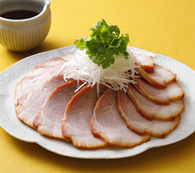 手造り秘伝のタレ焼き豚